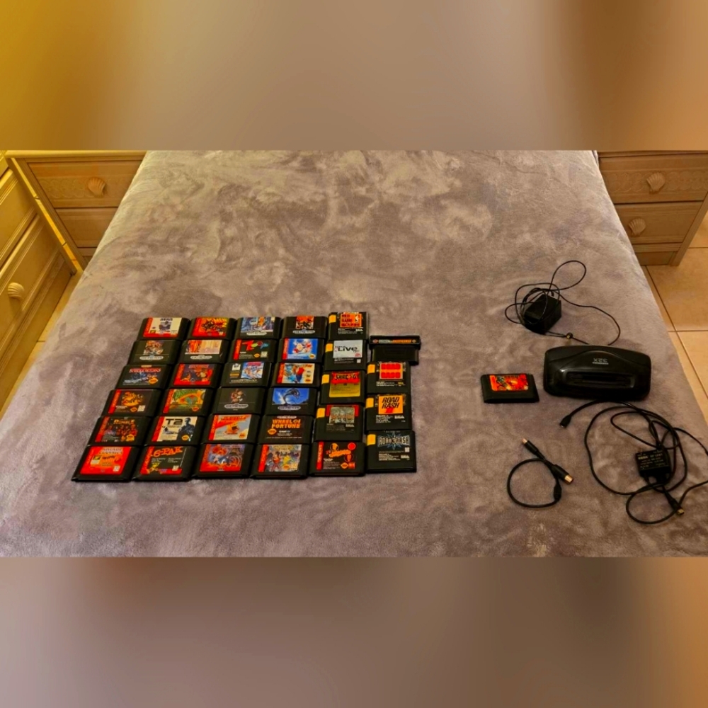Sega Genesis Games & x32 System Add On